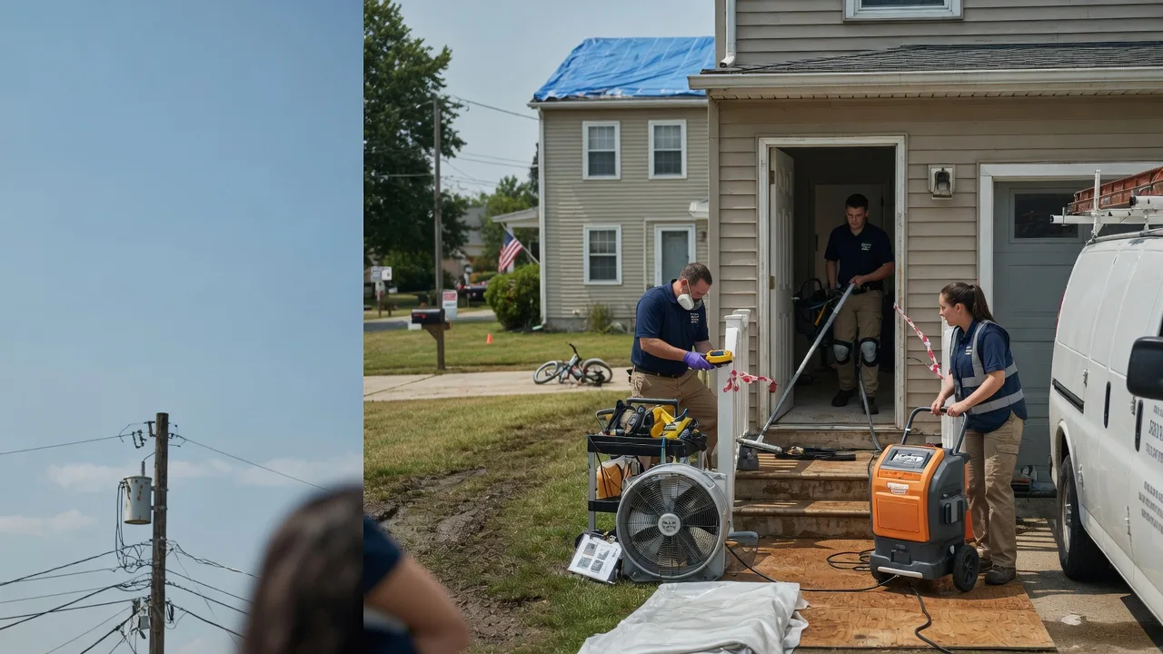 Water Damage Repair in Hague, ND near me